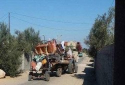 نزوح جماعي لأهالي رفح خشية القصف العشوائي للجيش