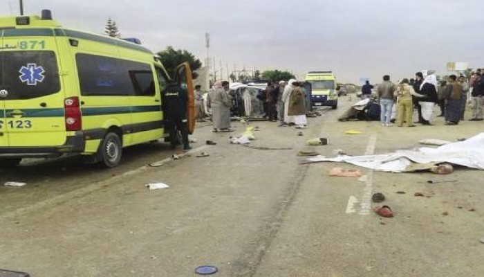 طُرق مصر: مصرع 3 أشخاص وإصابة 14 فى حوادث متفرقة
