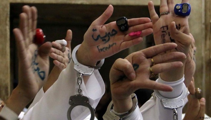 أحدث إحصائية بأسماء الحرائر المعتقلات في سجون الانقلاب