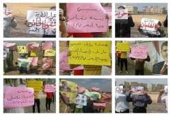 الدقهلية : أهالى #منية_النصر و #المطرية #المنزلة يرفعون لافتات " السيسى نسخة بشار "