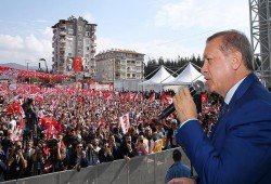 أردوغان: الجرائم في سوريا أكبر من غطاء "مكافحة داعش