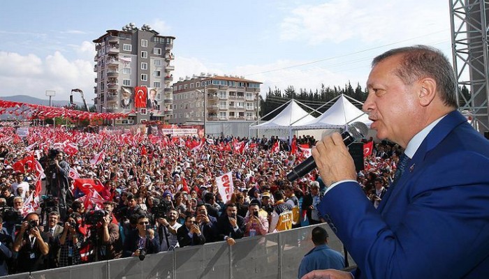 أردوغان: الجرائم في سوريا أكبر من غطاء "مكافحة داعش