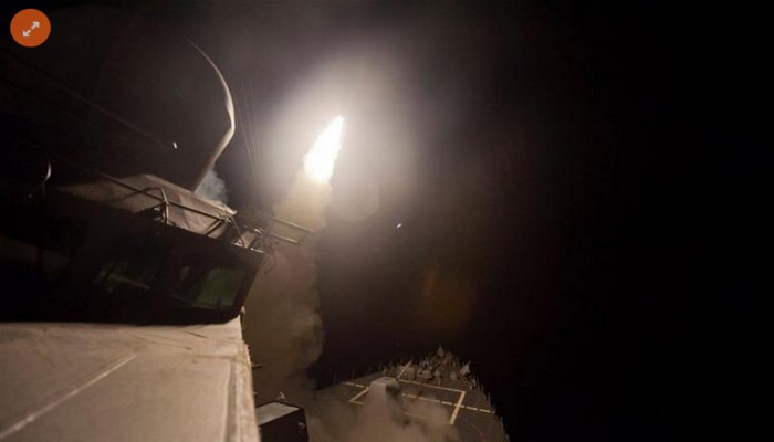 روسيا ونظام الأسد يصفان الضربة الأمريكية في سوريا بـ"العدوان"