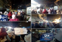 مسيرة ليلية بالعوايد تهتف ضد اجرام الداخلية