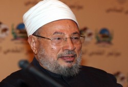 العلامة القرضاوي يدين تفجير الكنيستين