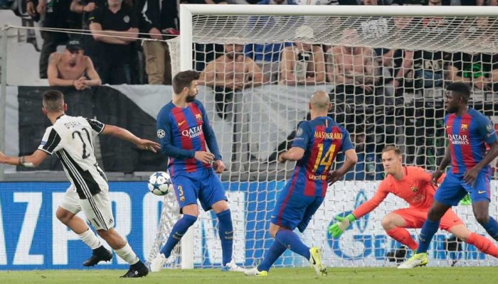 يوفينتوس يلقن برشلونة درسا في كرة القدم ويسحقه بثلاثية (فيديو)