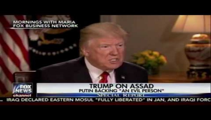 ترامب لبشار : "أنت حيوان" (فيديو)