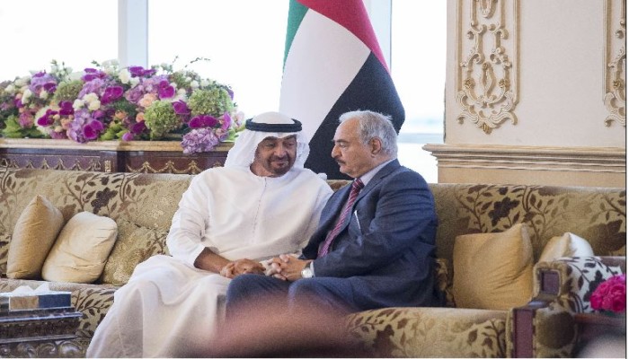 الإمارات تتوسط لدعم حفتر عند ترامب