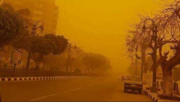 مقتل عامل إصابة آخرين ببني سويف بسبب الطقس السيئ