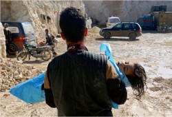 خبراء من منظمة حظر الأسلحة الكيميائية تصل تركيا لجمع عينات من مجزرة خان شيخون