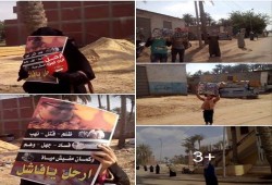فعالية لثوار أبو كبير بالشرقية مطالبة برحيل العسكر