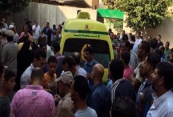 مصرع أمين شرطة وإصابة 4آخرين بينهم ضابطين فى انقلاب سيارة