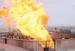 انفجار خط غاز بالتجمع الخامس في القاهرة
