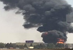 اصابة 6 مواطنين في انفجار خط الغاز بالقاهرة