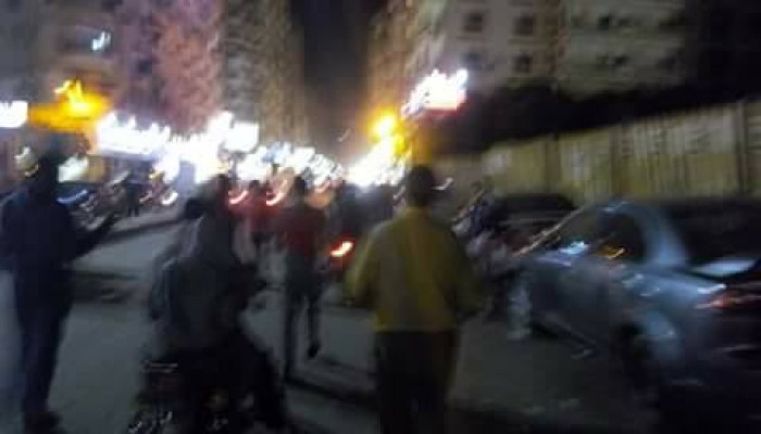 "مليشيا السيسي" تعتدي على مسيرة "لثوار الزقازيق" ضد الطوارئ