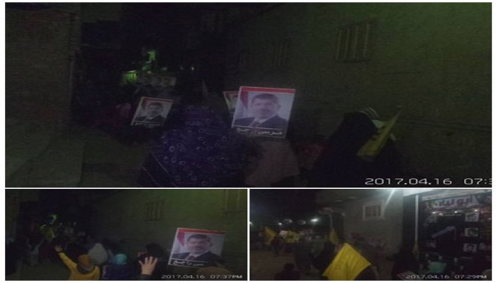 ثوار العدوة بالشرقية ينتفضون بمسيرة ليلية