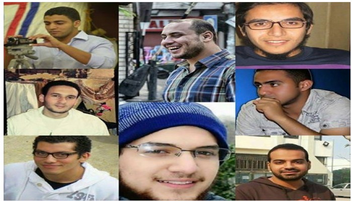 الاحمر لا يليق بهم .. ثمانية من شباب المنصورة في إنتظار عدالة السماء