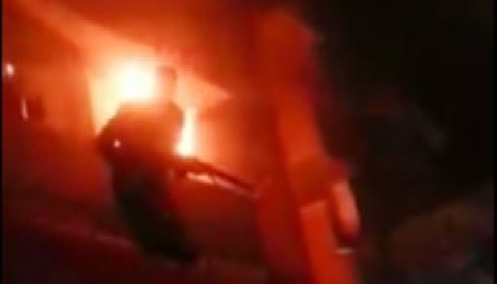 حريق هائل بمصنع "سوبر باد" للورق بالمنوفية