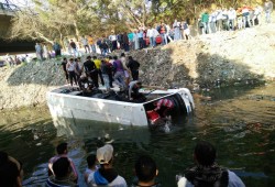 انقلاب أتوبيس مدارس بترعة المنصورية