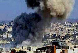 بشار يتحدّى المسرحية الأمريكية ويقصف درعا بالبراميل المتفجرة