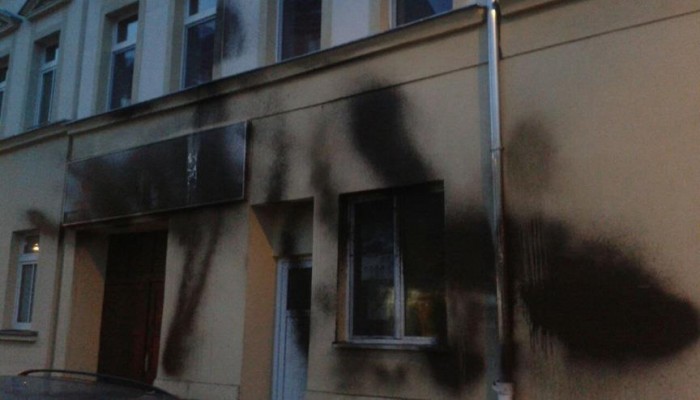 مجهولون يعتدون على مسجد شرقي ألمانيا