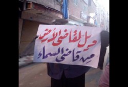 “نساء ضد الانقلاب” تنظم وقفة أمام منزل فضل المولى للتنديد بحكم الإعدام