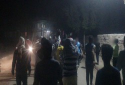 حوش عيسى تتحدى طوارئ العسكر بمسيرة تطالب برحيل النظام