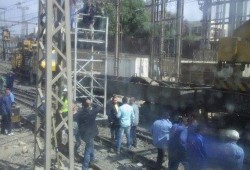 بعد خروج عربة من القضبان .. تكدس كبير بمحطات المترو في القاهرة