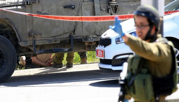 إصابة جندي صهيونى في عملية دهس قرب بيت جالا