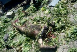 غارات روسية تستهدف سوقا شعبيا في خان شيخون أوقع شهداء وجرحى