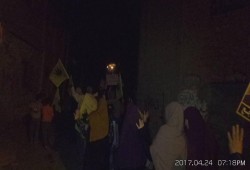 ثوار السكاكرة بالشرقية " ارحل يا قاتل "