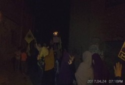 ثوار السكاكرة بالشرقية " ارحل يا قاتل "