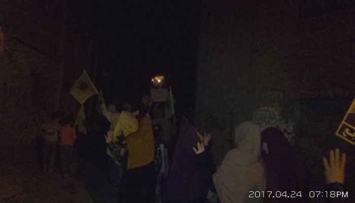 ثوار السكاكرة بالشرقية " ارحل يا قاتل "