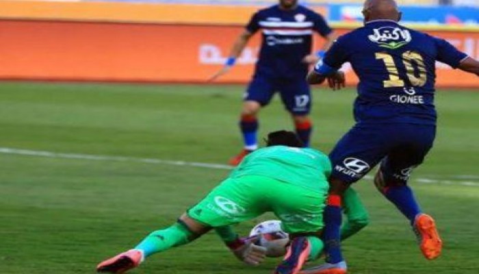 الزمالك يتخطى المصري بصعوبة.. والونش الأفضل