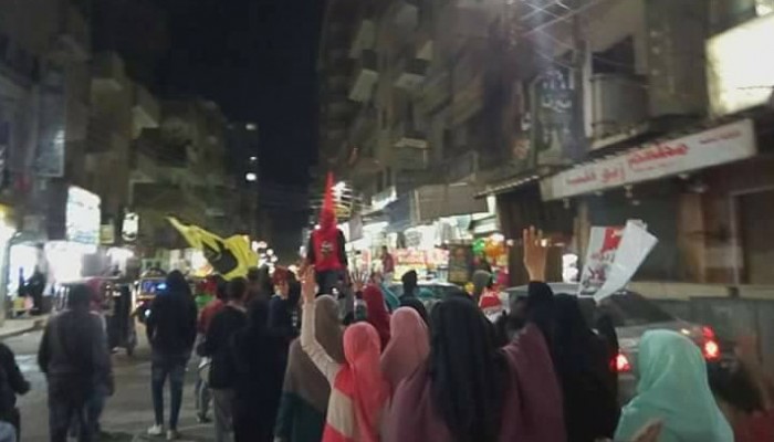 أهالي أبو حماد بالشرقية ينتفضون بمسيرة ليليه