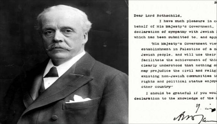 بريطانيا تكشف وجهها الحقيقي وترفض الاعتذار عن وعد "بلفور"