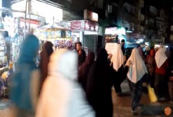 مسيرة ليلية بسموحة تحت شعار "الحياة لفضل المولي"