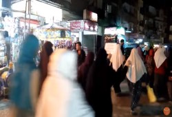 مسيرة ليلية بسموحة تحت شعار "الحياة لفضل المولي"