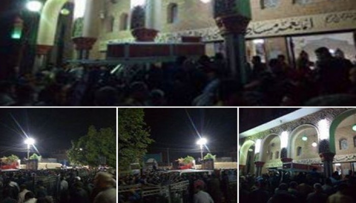 حشد كبير في تشييع جثمان شهيد الإهمال الطبي "السيد زهران" بالشرقية بعد منتصف الليل