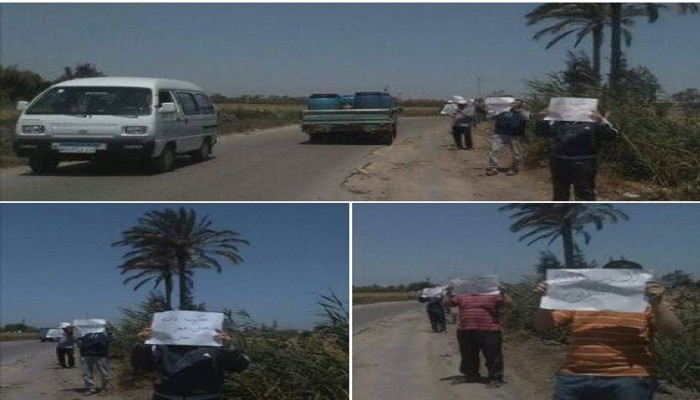 البحيرة :  شباب قرية الملقة يرفضون أحكام الاعدام ويطالبون برحيل السيسي