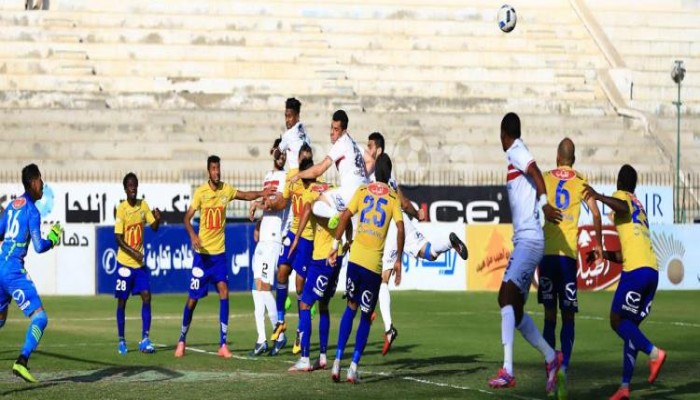 الزمالك يفلت بنقطة بتعادل امام طنطا