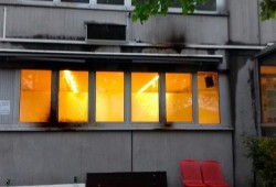 مجهولون يلقون زجاجات حارقة على مسجد في ألمانيا