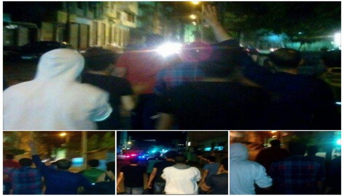 مسيرة ليلية لشباب كفرالدوار مطالبة بالإفراج عن المعتقلين