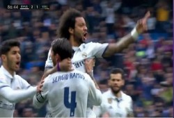 شاهد تعليق أبو تريكة على أداء مارسيلو أمام فالنسيا (فيديو)