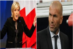 تلاسن بين زيدان ومرشحة الرئاسة الفرنسية