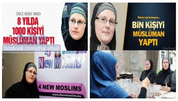 قصة بلجيكية أسلم عليها يديها 1000 شخص