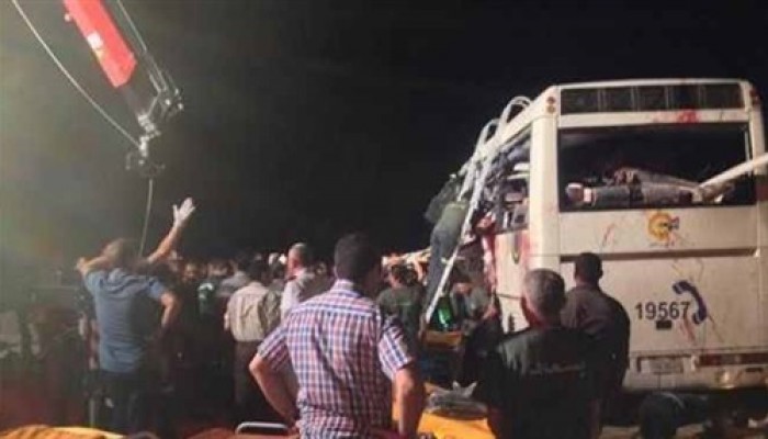 العناية الإلهية تنقذ ركاب أتوبيس من الموت غرقًا في بني سويف