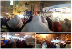 نساء ضد الانقلاب برمل الإسكندرية : "كلمة في ودن المعتقل ، اثبت اثبت يا بطل"