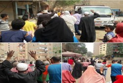 ثوار الجيزة من "الهرم ": ستظل فاقدا للشرعية يا سيسي