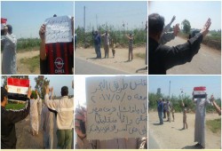 أهالي بلقاس للسيسي.. "يافاشل ..خربت مصر"